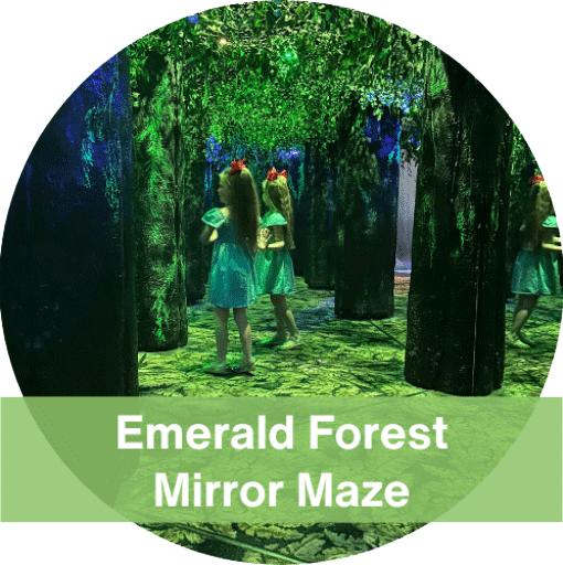 Emerald Forest Mirror Maze